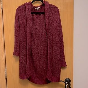 American Eagle Hoodie Cardigan M scarlet 👀